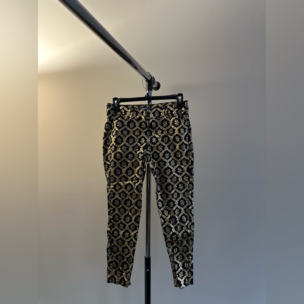 Old Navy | Black Jeans with Gold Pattern | 4